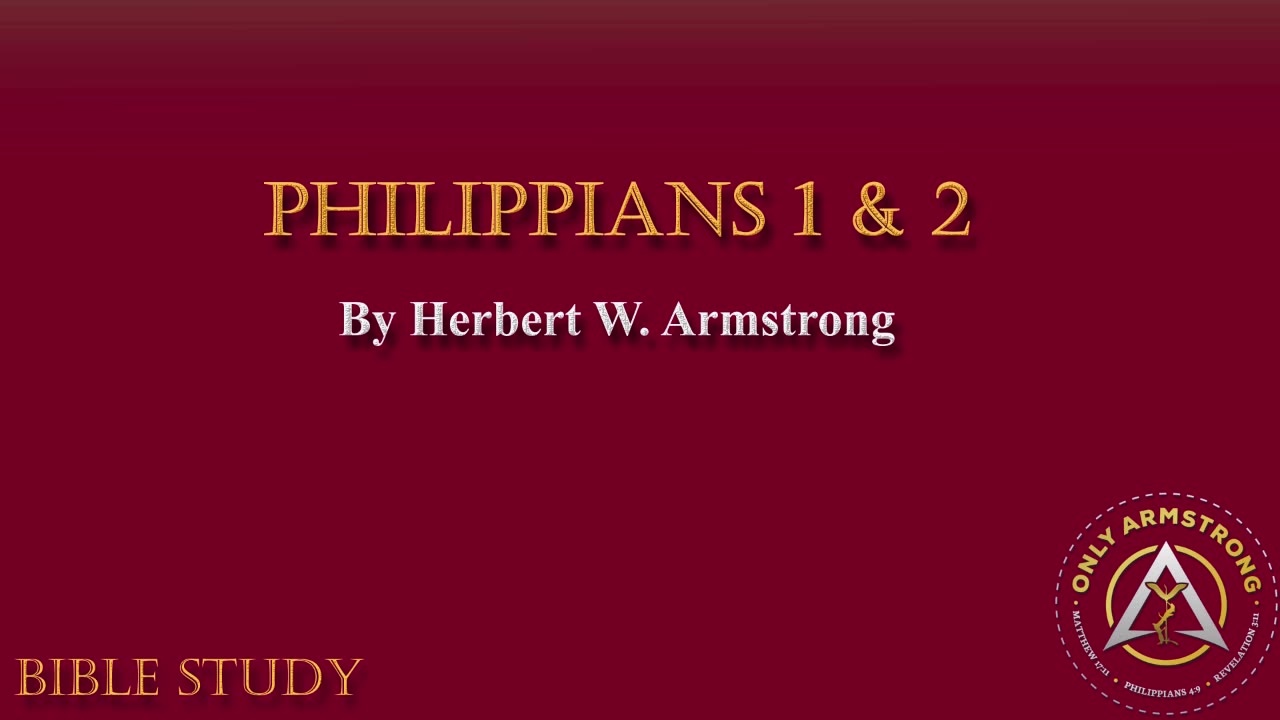 Philippians 1 & 2