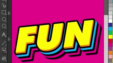 Create a simple embossed text effect in CorelDraw #2