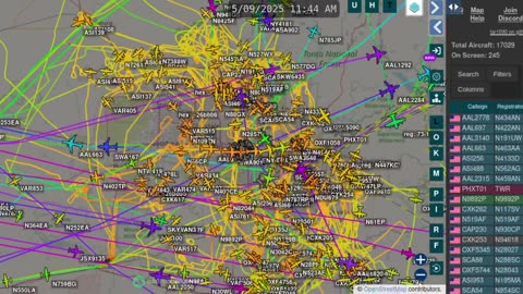 Spy Utah data on Arizona - another air trash time lapse for the LIZARDS TO watch - May 11th 2025 -