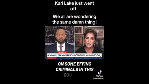 Kari Lake on arrests ..