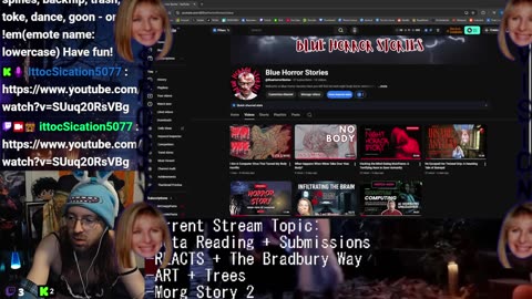 HALLOWEEN! MAID OUTFIT! CREEPYSPASTA! BIG RELEASE DAY! Beta Reading + REACTS + Commentary + Writing: Bradbury | Drawing: Trees