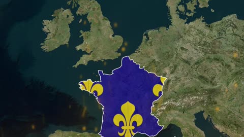 French Monarchy at Peak (1789 AD) vs French Republic Established (1870 AD)