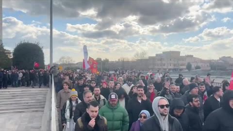 Imamoglu, the mayor of Istanbul, who was arrested at dawn today