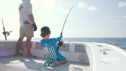 8 Year Old Catches OVER 1000lbs of Fish_part1