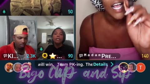 Team PK Supa Remotely ft Savanna vs MadamLo 7/7/25 #bigoclipandsip