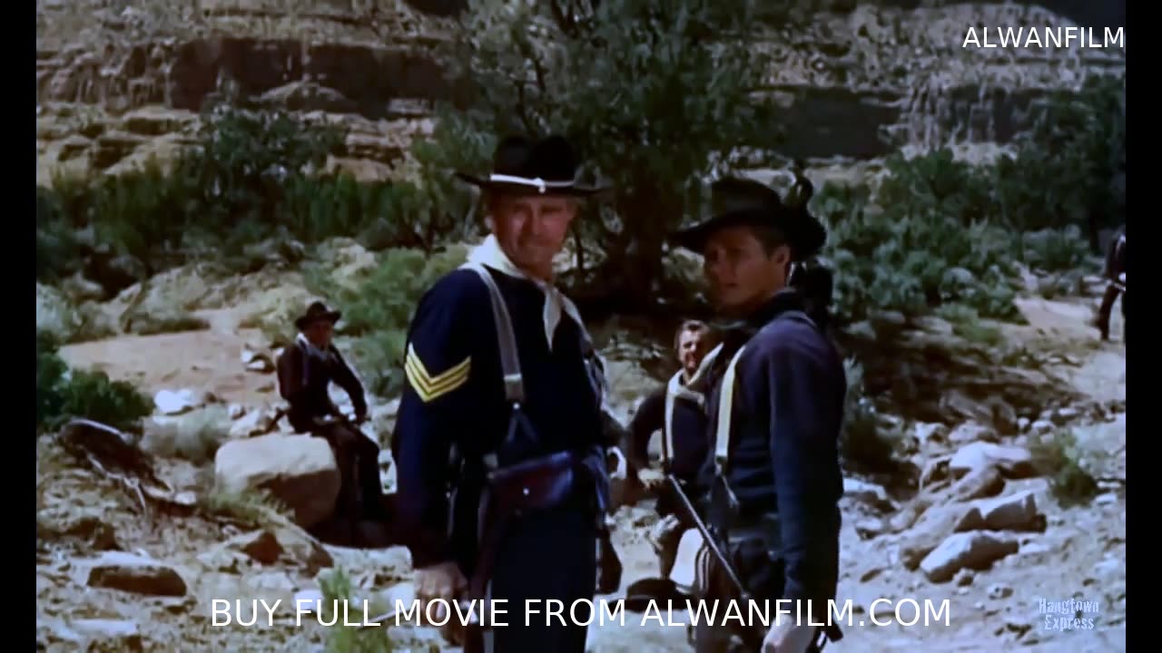 Tomahawk Trail 1957 Colorized
