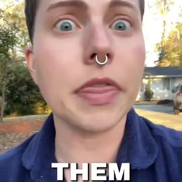 Woke woman with a nose ring complains that a restaurant got HER pronouns WRONG 🏳️‍⚧️