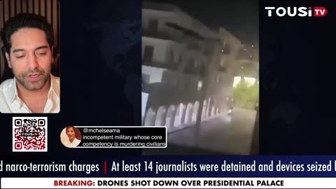 🚨 BREAKING: Drones SHOT Down At Venezuelan Presidential Palace - Chaos In Caracas