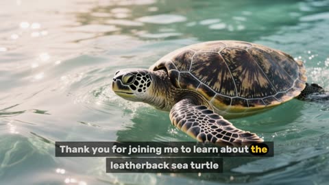 Leatherback Sea Turtle