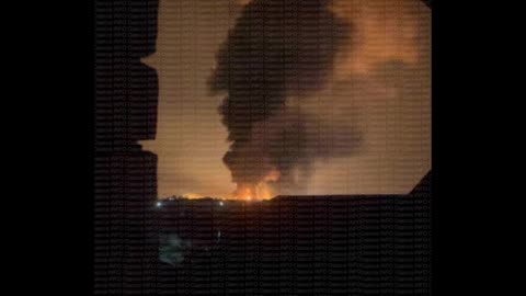 Powerful strikes on enemy targets and a huge fire in Odessa