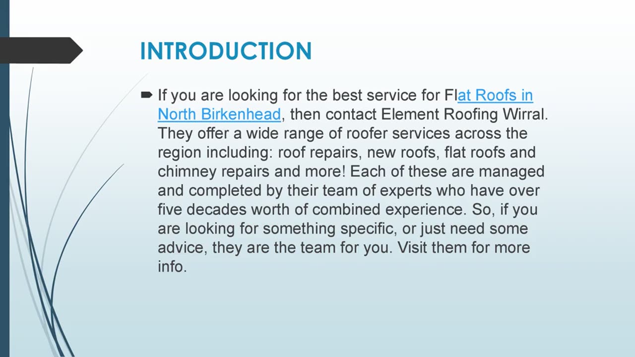 Best Flat Roofs in North Birkenhead