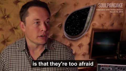 Elon Musk: Don’t Fear Failure—Just Go Out and Do It
