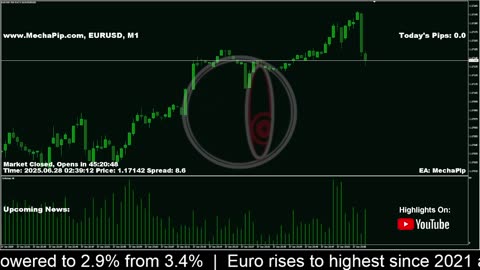🐳 MechaPip Live Forex Signals: EURUSD Trading 24/7 🐳