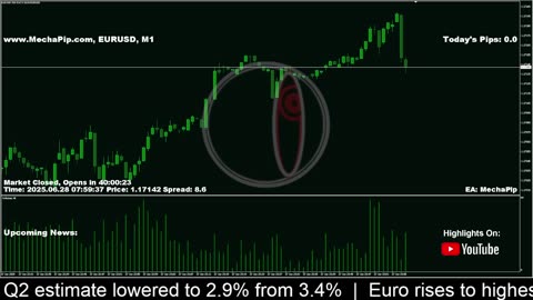 🐳 MechaPip Live Forex Signals: EURUSD Trading 24/7 🐳