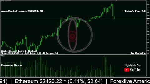🐳 MechaPip Live Forex Signals: EURUSD Trading 24/7 🐳