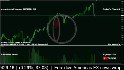 🐳 MechaPip Live Forex Signal: EURUSD Trading 24/7 🐳