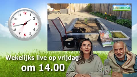 Iedere vrijdag om 14.00 gaan we live!