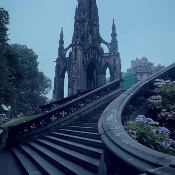 Rainy afternoon in Edinburgh, Scotland 🏴󠁧󠁢󠁳󠁣󠁴󠁿