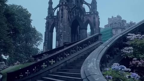 Rainy afternoon in Edinburgh, Scotland 🏴󠁧󠁢󠁳󠁣󠁴󠁿