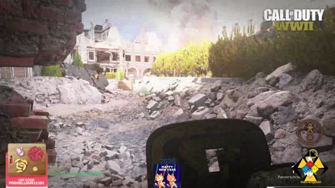 Call of Duty : WW2 ON A ᕈS5 🎮 : COD VETERAN Vs RECRUIT FOR JOKES ( FULL GAME )