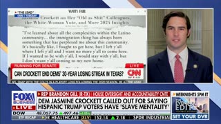 Brandon Gill Says Jasmine Crockett's Tactics Is Not 'Compelling Strategy