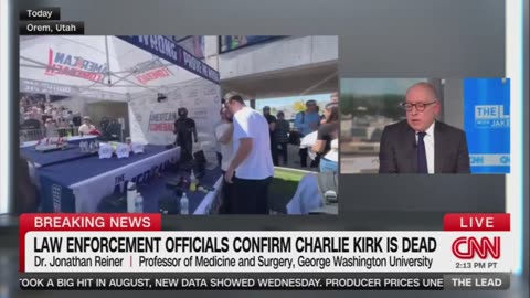 Charlie Kirk’s gunshot deemed ‘not survivable’ by medical expert