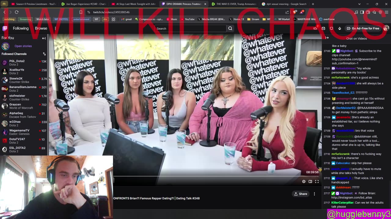 7... BOIZ BOIZ BOIZ BOIZ... O'Keefe I'm CAFFEINATED... Just the tip... whatever... it's complicated... Love women...