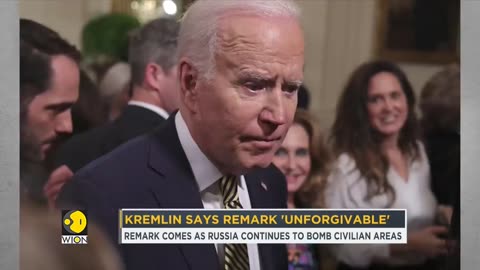 US President Joe Biden calls Russia's Vladimir Putin a 'war criminal' over Ukraine invasion