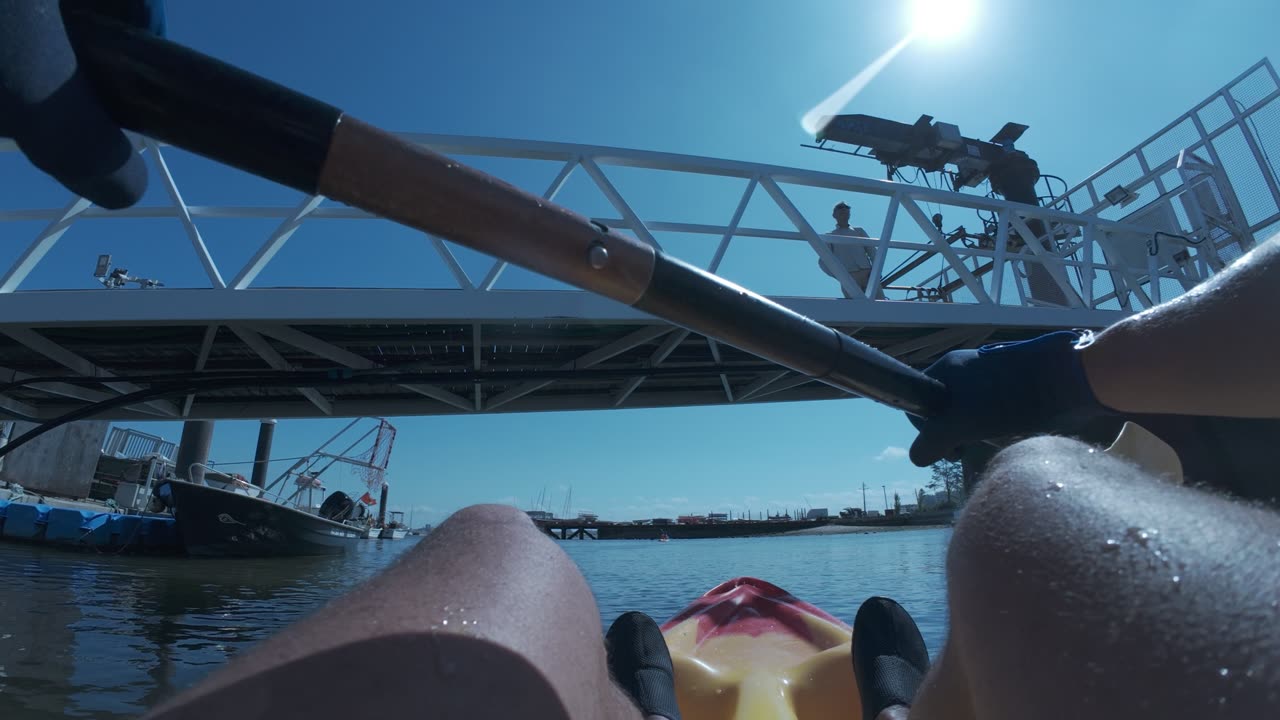 Kayak Ride on The South Side, Portugal - Margem Sul, S02E02 Seixal 25th APRIL 2K25 Part 1