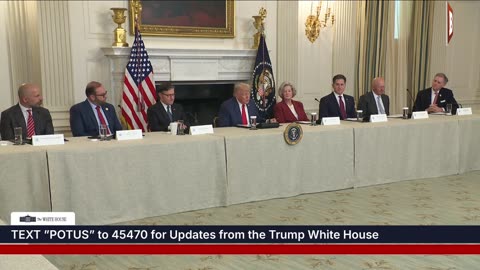 LIVE: President Trump Hosts Invest America Roundtable...