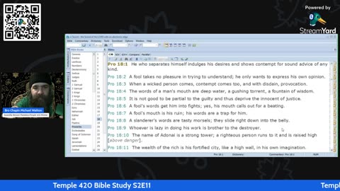 Temple 420 Bible Study Proverbs 15-21