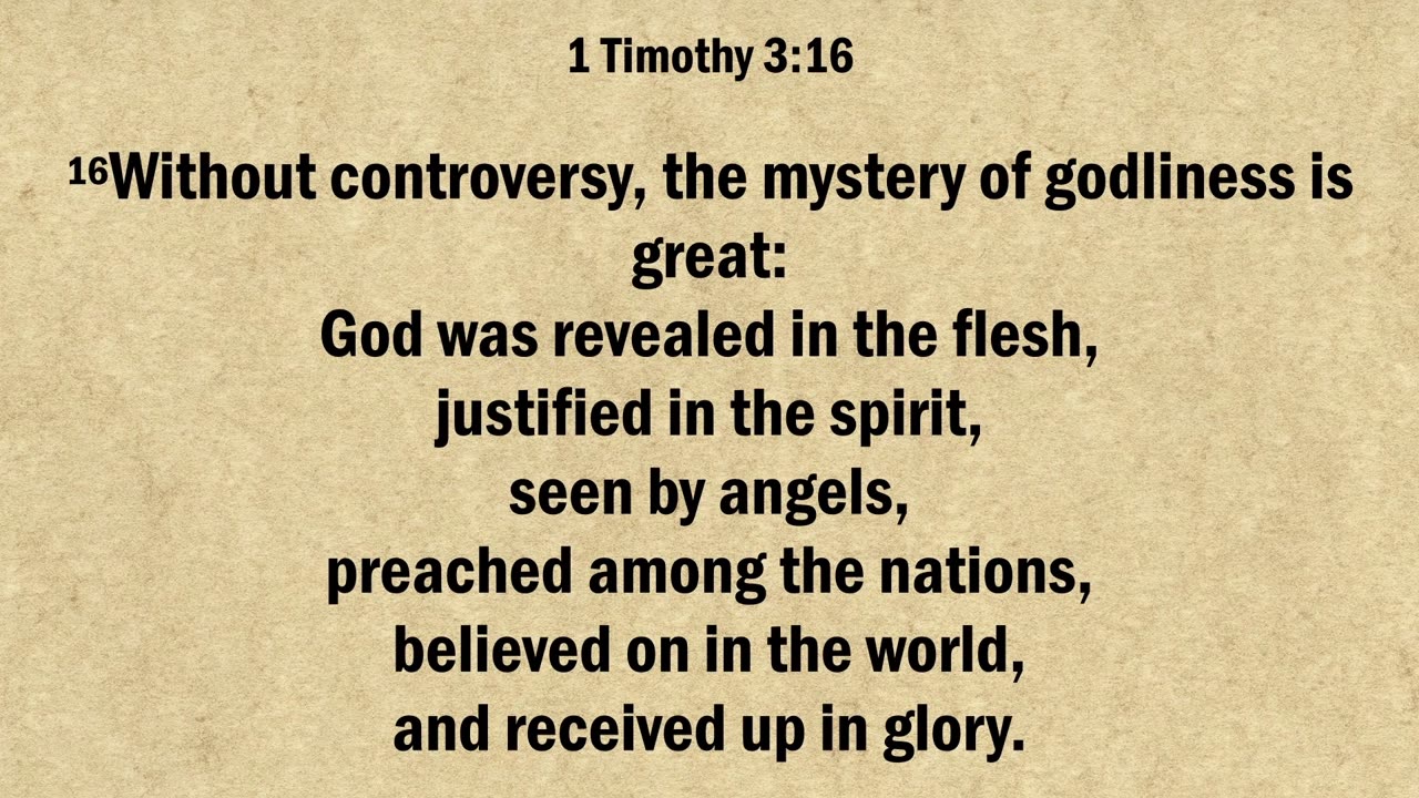 1 Timothy 3