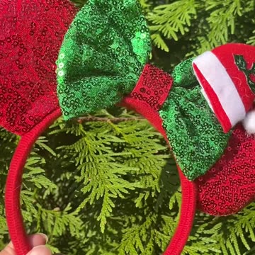 Christmas Bow Headbands