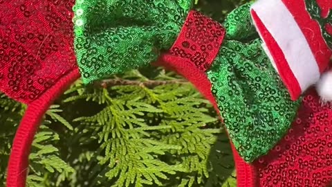 Christmas Bow Headbands