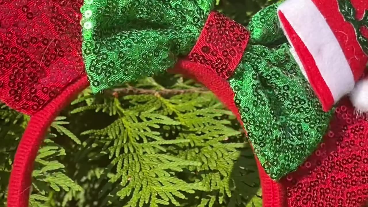 Christmas Bow Headbands