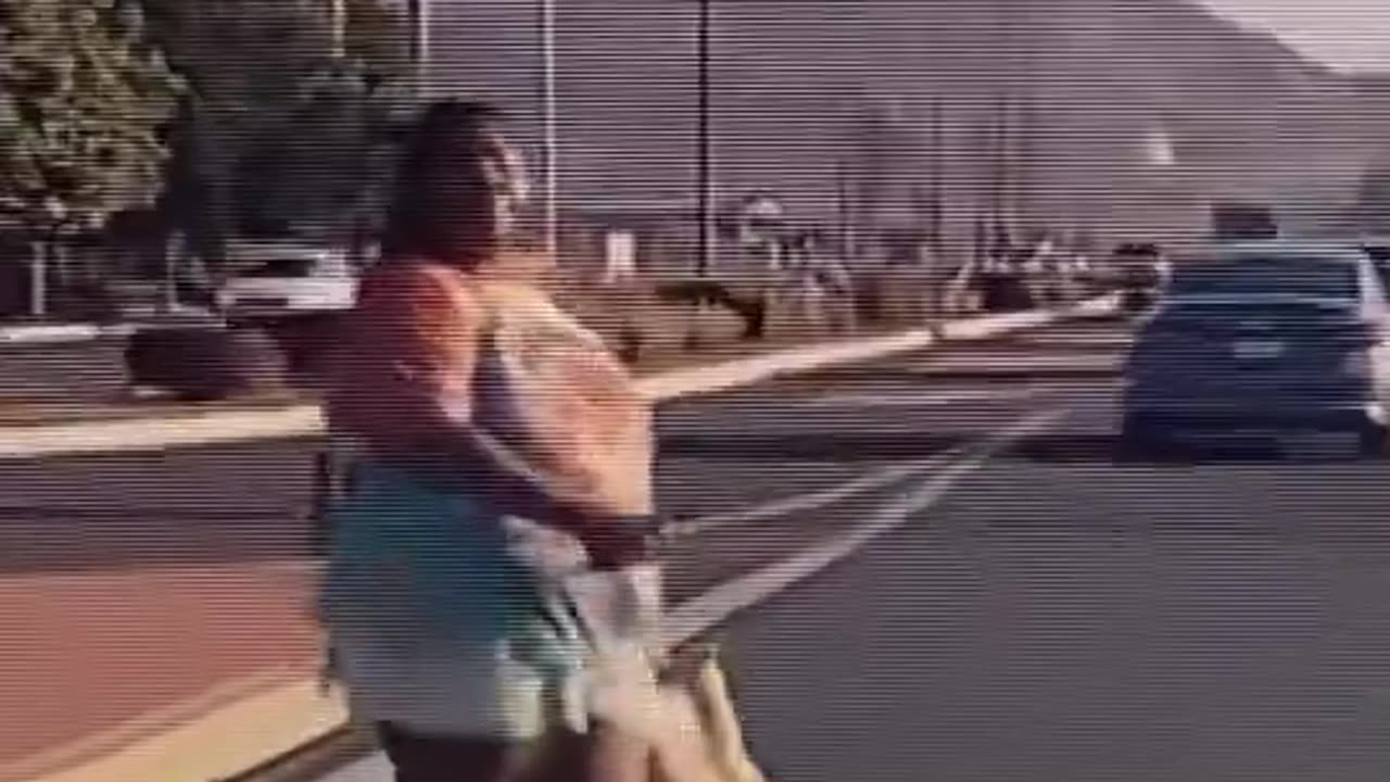 Imagine walking out in front of a car