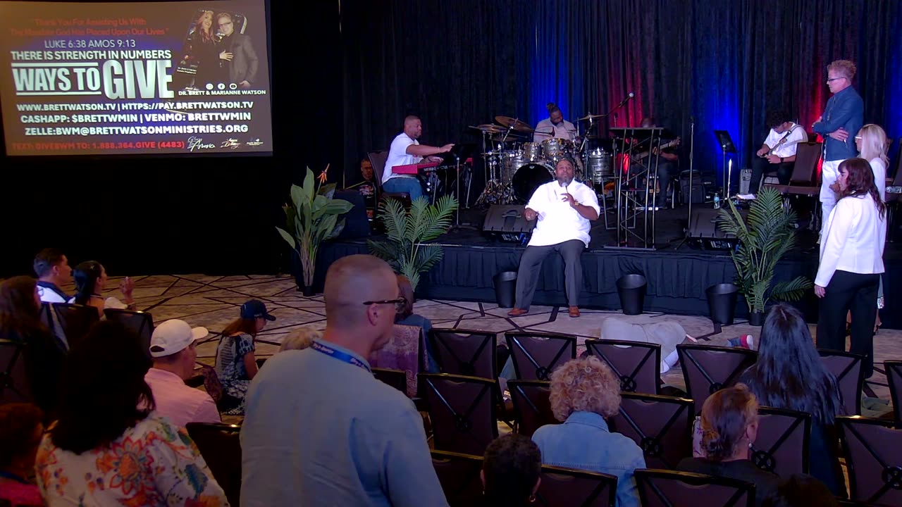 Glory In America Houston Day 2 Morning Session- Dr. Brett & Marianne Watson & "ALL THE SPEAKERS!"