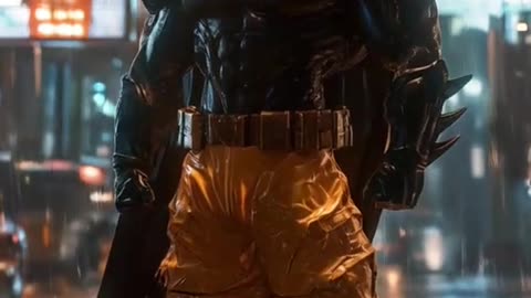 Saiyan Knight: Gotham’s Dark Hero Meets Limitless Power!