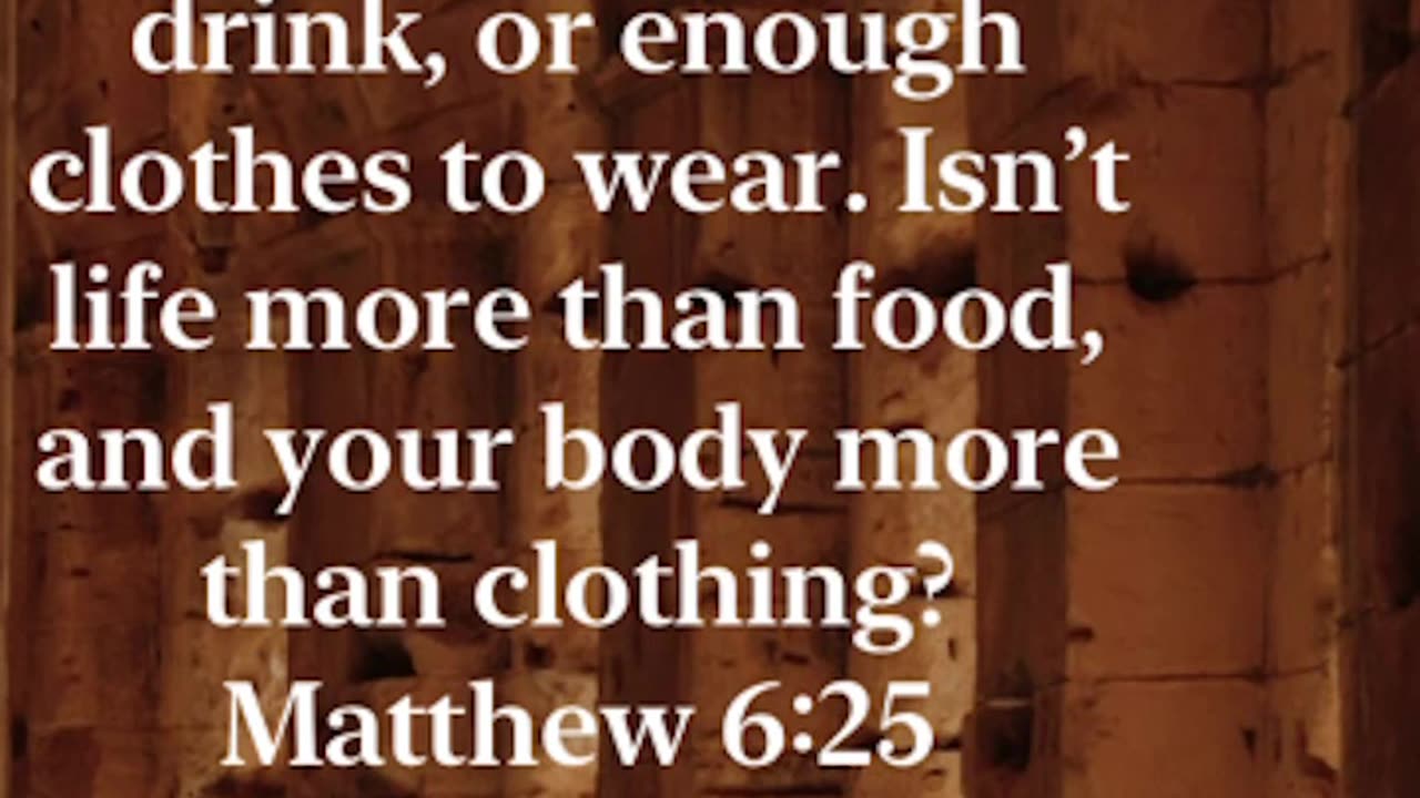 This is why I tell you not to worry.