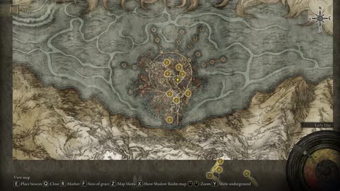 Elden Ring PC | Triple Rings of Light incantation from Prayer Room site of grace