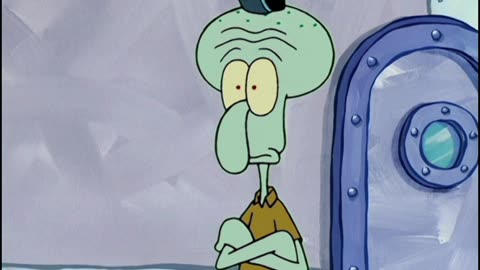 Squidward gets Swatted