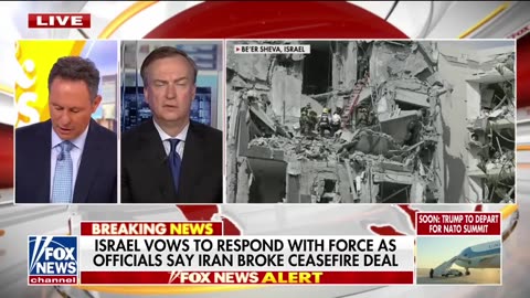 Israel promises to use force in retaliation for allegations that Iran violated