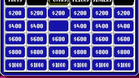 NES Longplay 620 Jeopardy Junior Edition