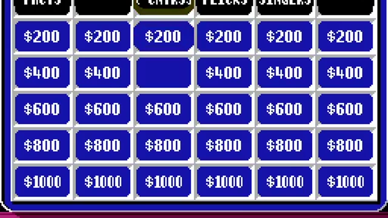 NES Longplay 620 Jeopardy Junior Edition