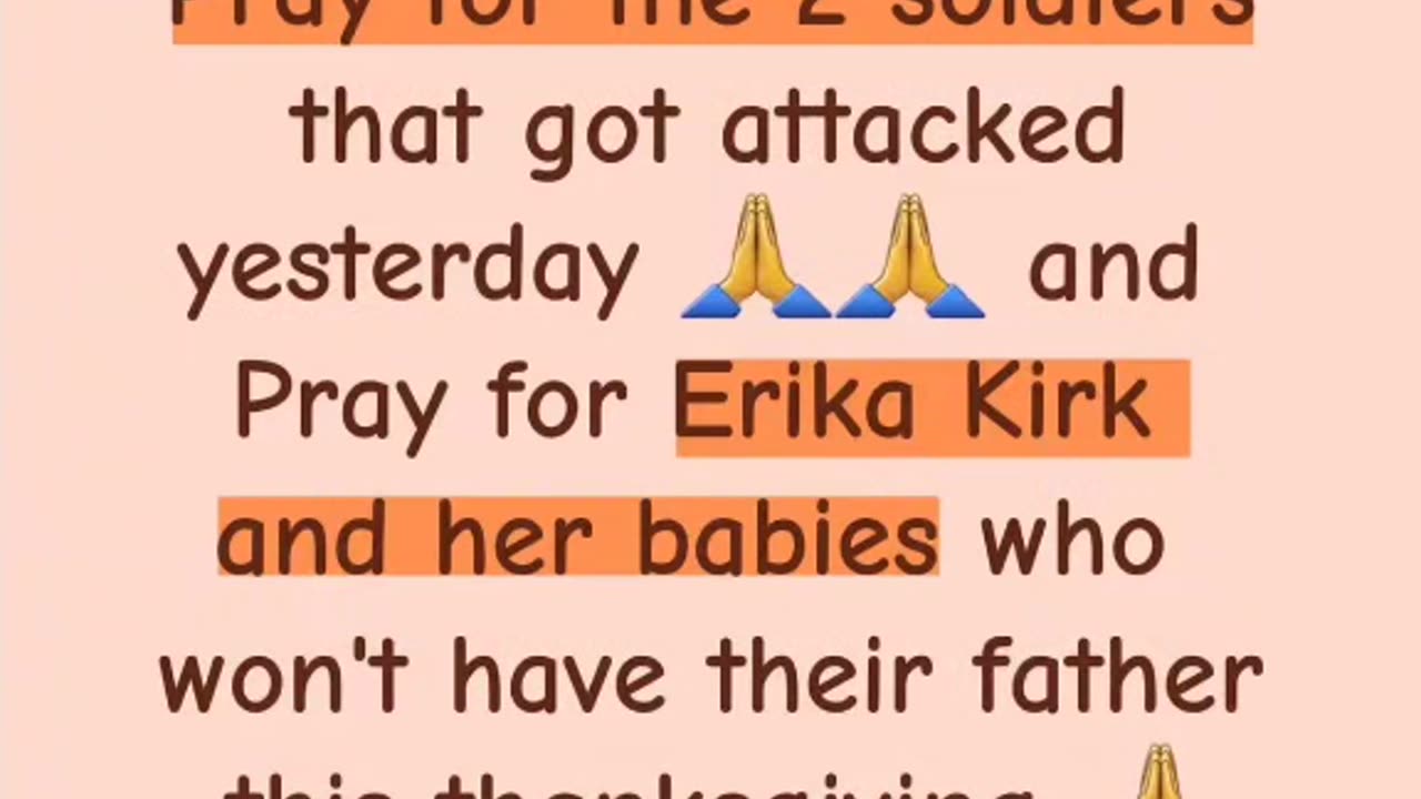 Pray for them all 🙏