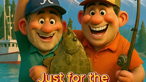 Why did the fishermen want to go fishing in Alaska? Just for the halibut!