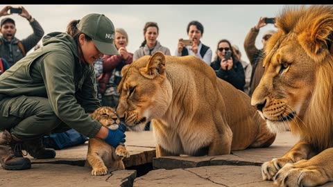 Lions Plea for Help An Unforgettable Safari Encounter
