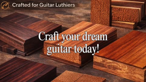Acoustic Guitar Set | Premium Back & Side Wood Sets for Custom Guitar Building