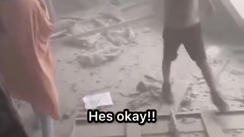 Palestinian families panic looking for their children and family members