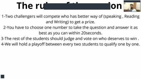 Speaking tournament